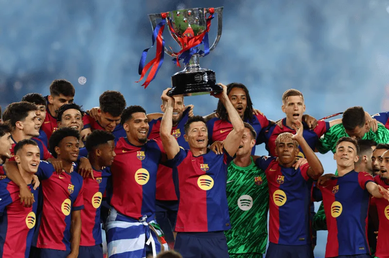 Barcelona 5 lần đăng quang châu Âu nhờ triết lý kiểm soát bóng Tiki-Taka hoa mỹ.