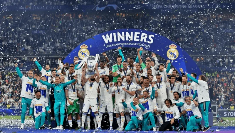 Real Madrid – Đội bóng vĩ đại nhất lịch sử Cúp C1 với kỷ lục vô địch vượt mốc hai chữ số.